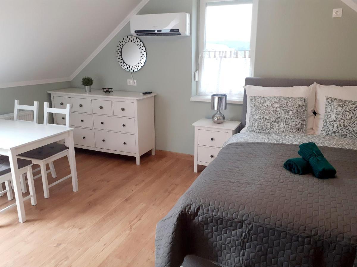 A Zoldbiciklis Haz Apartment Egerszalok Bagian luar foto