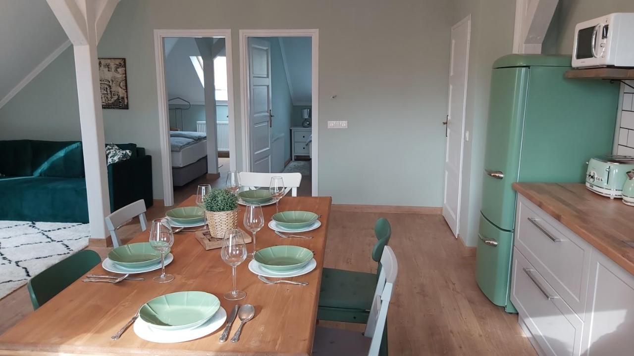 A Zoldbiciklis Haz Apartment Egerszalok Bagian luar foto